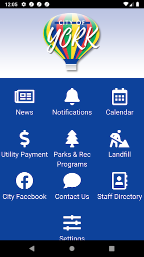 Android application City of York, NE screenshort