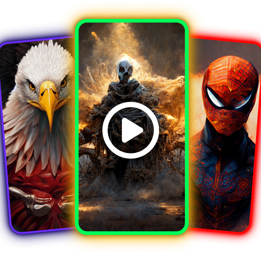 Live Wallpapers maker 4K & 3D logo