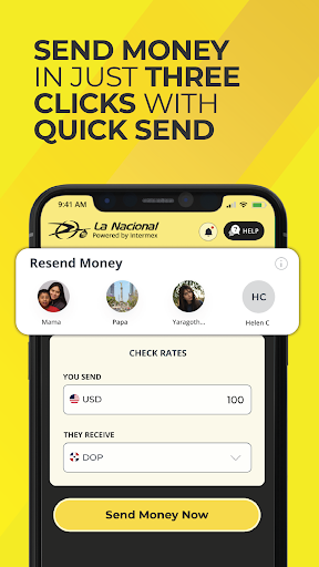 Android application La Nacional screenshort