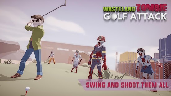 Silly Zombies Golf Shot- Waste Screenshot