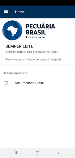 Android application Semper Leite screenshort