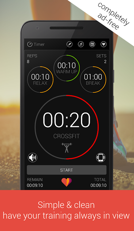 Tabata - Timer by Development - (Android Apps) AppAgg