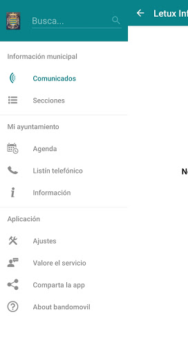 Android application Letux Informa screenshort