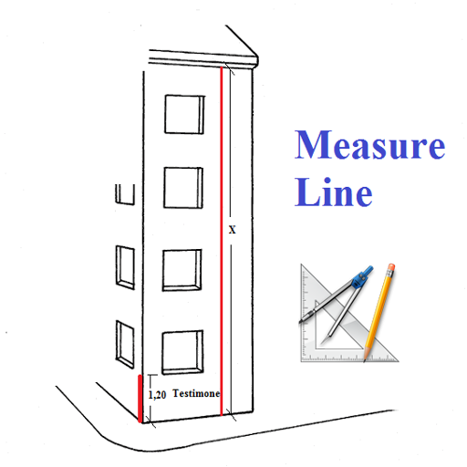 Measure Line  Icon