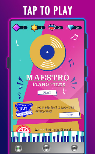 Maestro Piano Tiles: Premium Screen 2
