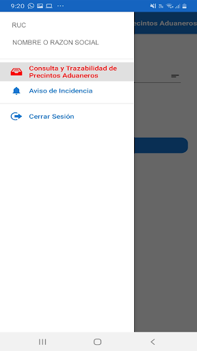 APP Precintos Aduaneros Screen 2