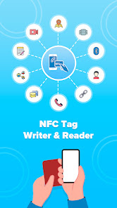 Screenshot 1 NFC Tag Writer & Reader android