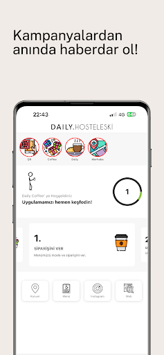 Daily Coffee Screen 3