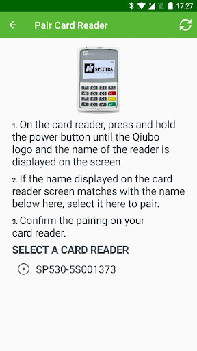 Planet mPOS Demo Screen 2
