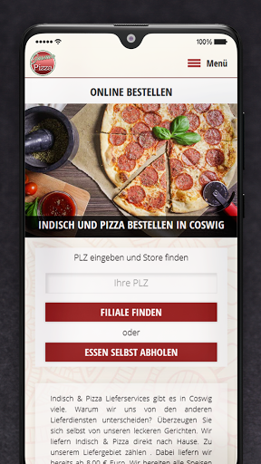 Jasmin Pizza Coswig Screen 3