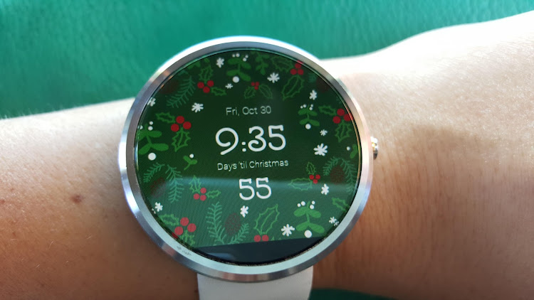 Christmas Countdown Watch Face - New - (Android)