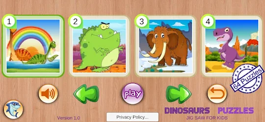 Dinosaur Puzzles & Jurassic Ji