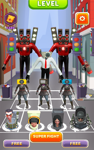 Toilet Merge War Master Battle screenshots 2