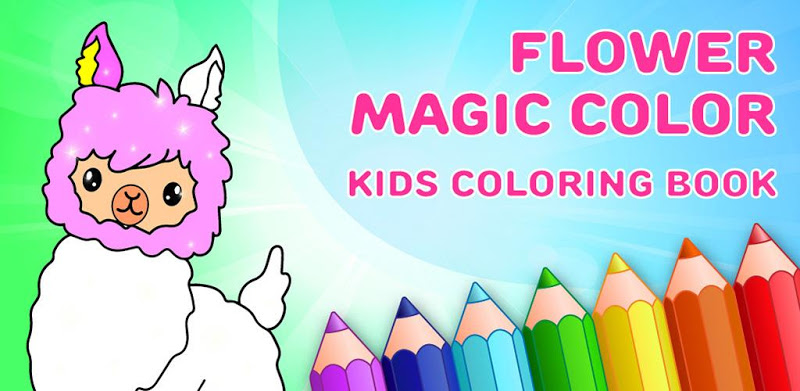 Flower Magic Coloring Book