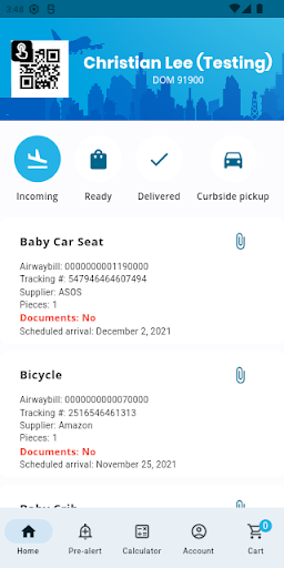 Android application My Shopbox Dominica screenshort