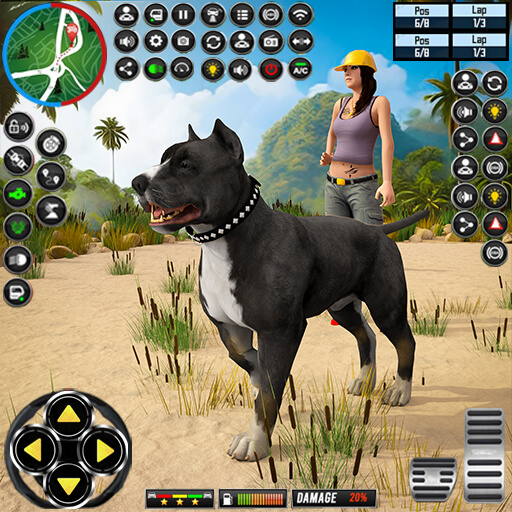 Dog Simulator Dog Game logo