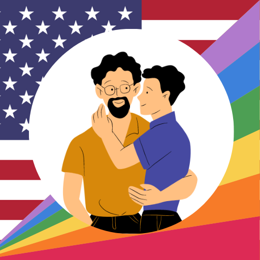 Gay Chat: United States Dating Header - AppWisp.com