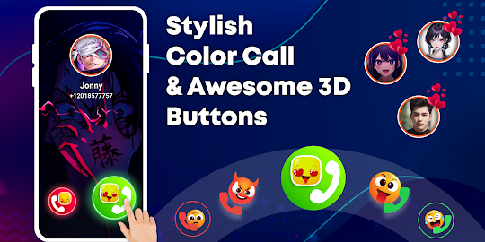 Color Screen & 3D Call Buttons