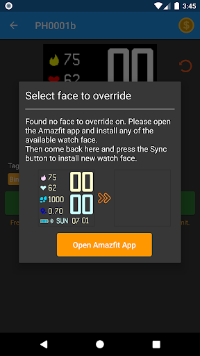 Amazfit Bip S - Watch Face Screen 3
