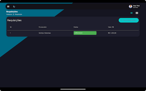 ReqApp Requisições e finanças