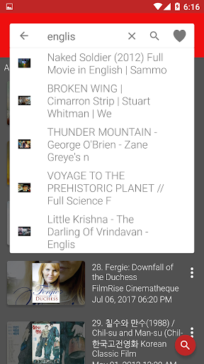 Movies & Video App Screen 3