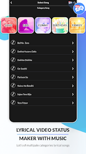 Lyrical Photo Video Maker with Screenshot