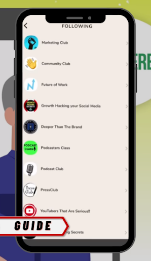 Clubhouse drop-in Walkhtrowgh