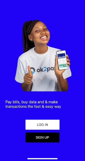 Android application Ok2pay screenshort