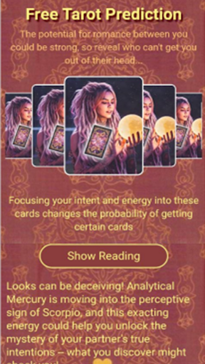 tarot Screen 2