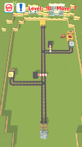 Android application Puzzle Rabbit Cart screenshort