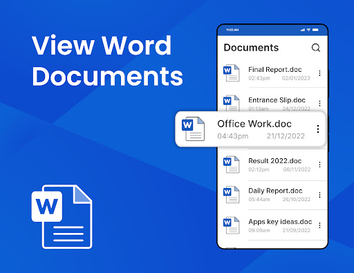 Android application Docs Reader - Word Office App screenshort