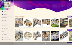screenshot of 3d Home designs layouts