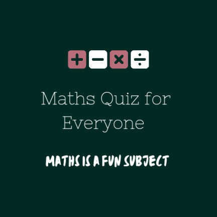 Maths Quiz for Everyone Screen 2