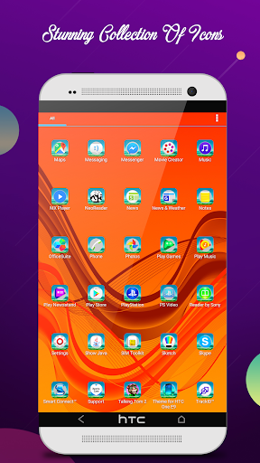 Theme for HTC One E9 Screen 3
