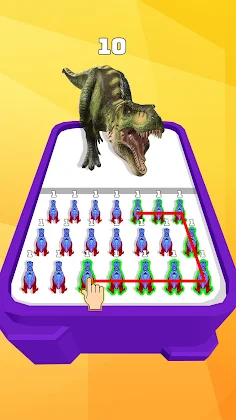 Merge Dinosaurs Battle Fight - Screenshot 2