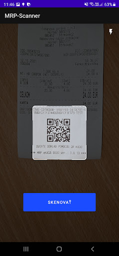 MRP-Scanner Screen 3