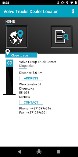 Dealer Locator Screen 2