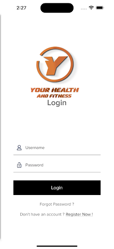 Your Health and Fitness Screen 2