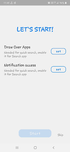 Android application Baba Exploring screenshort