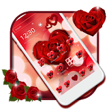 Wine Red Rose Theme icon