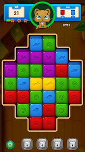 Kitty Blocks - Match 3 Puzzles