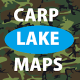 carp lake maps - Carp Fishing icon