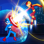 Cover Image of Baixar Stickman Fighter Infinity - Super Heróis de Ação  APK