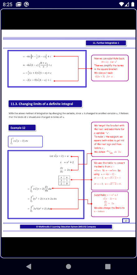 Further integration 1 Screen 3