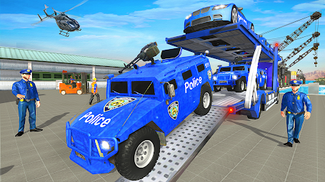 Grand Police Transport Truck