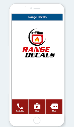 Android application Range Decals screenshort