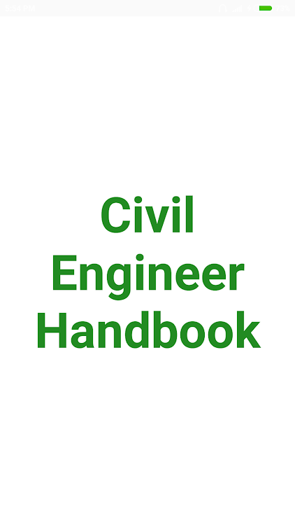 Civil Engineer Handbook - 3.1.7 - (Android)