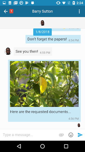 Weavy Messenger Screen 3