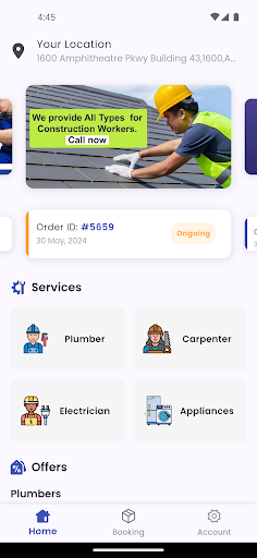 Android application easytofix screenshort