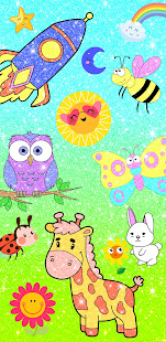 Kids Coloring Game Glitter 1.2 APK screenshots 8
